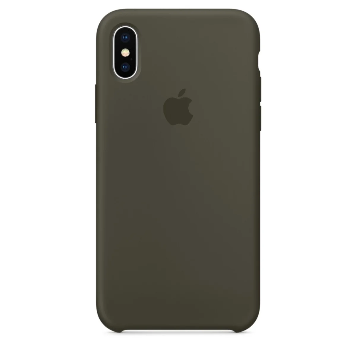 Чехол "Apple" Silicone Case для iPhone X/XS Dark Olive (HC)
