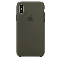 Чехол "Apple" Silicone Case для iPhone X/XS Dark Olive (HC)