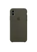 Чехол "Apple" Silicone Case для iPhone X/XS Dark Olive (HC)