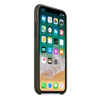 Чехол "Apple" Silicone Case для iPhone X/XS Dark Olive (HC)