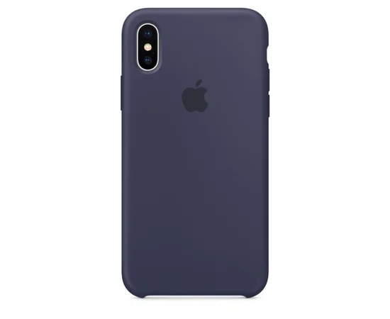 Чехол "Apple" Silicone Case для iPhone X/XS Midnight Blue (HC)
