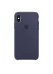 Чехол "Apple" Silicone Case для iPhone X/XS Midnight Blue (HC)