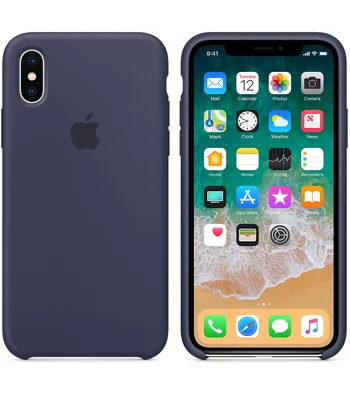 Чехол "Apple" Silicone Case для iPhone XS Max Midnight Blue (HC)