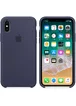 Чехол "Apple" Silicone Case для iPhone X/XS Midnight Blue (HC)