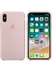 Чехол "Apple" Silicone Case для iPhone X/XS Pink Sand (HC)