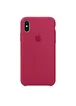 Чехол "Apple" Silicone Case для iPhone X/XS Rose Red (HC)