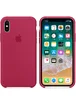Чехол "Apple" Silicone Case для iPhone X/XS Rose Red (HC)