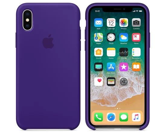 Чехол "Apple" Silicone Case для iPhone XS Max Ultra Violet (HC)