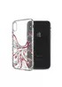 Чохол зі стразами SWAROVSKI "Kingxbar" пластиковий для iPhone X / XS Bird срібний