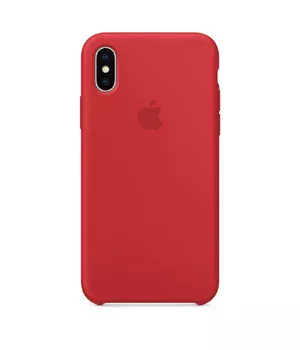 Чехол "Apple" Silicone Case для iPhone X/XS Red (HC)