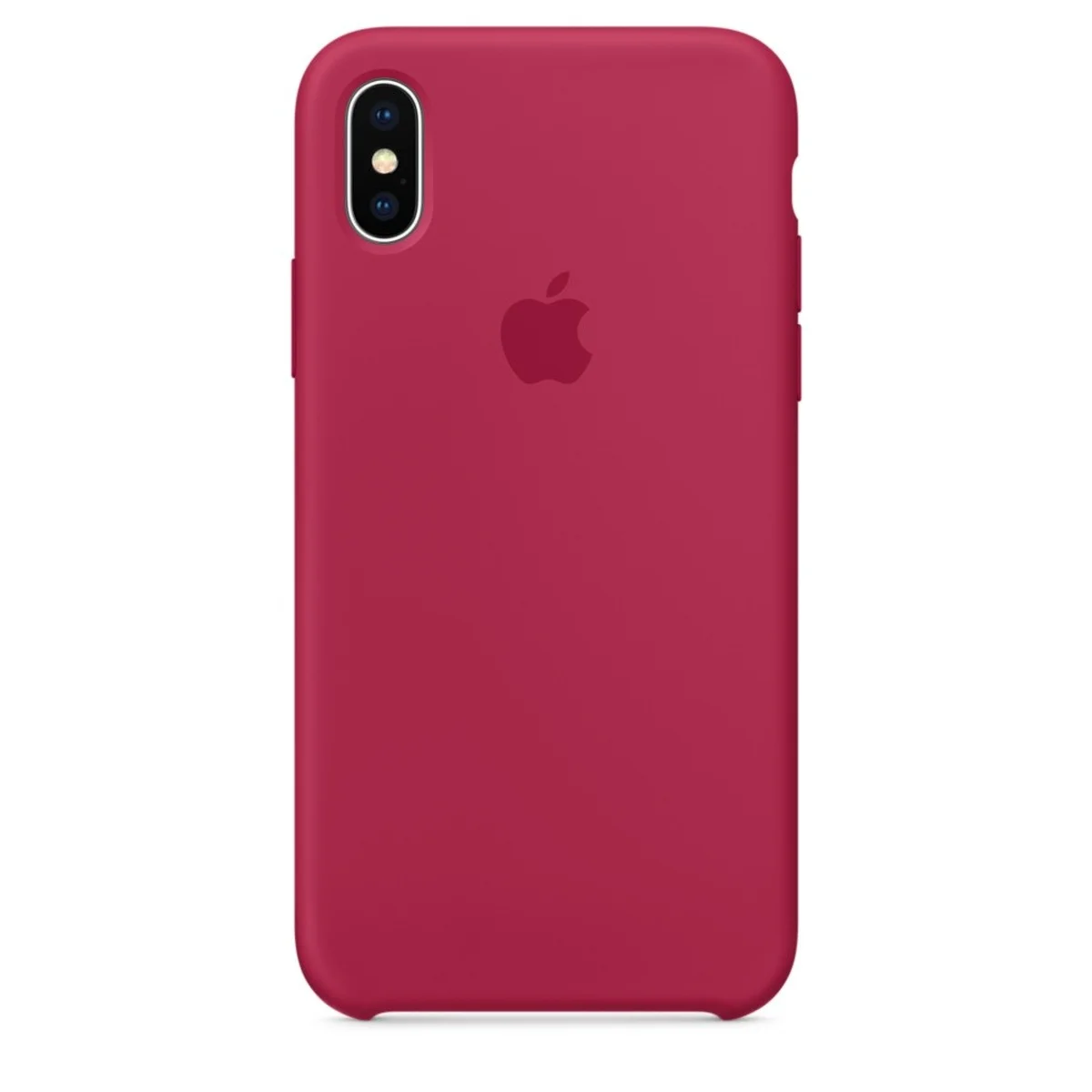 Чехол "Apple" Silicone Case для iPhone X/XS Rose Red (HC)