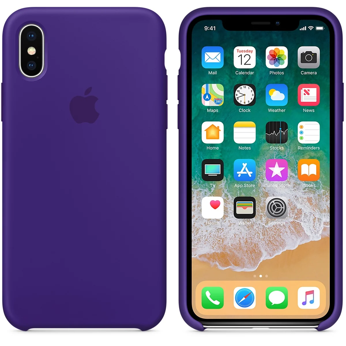 Чехол "Apple" Silicone Case для iPhone XS Max Ultra Violet (HC)
