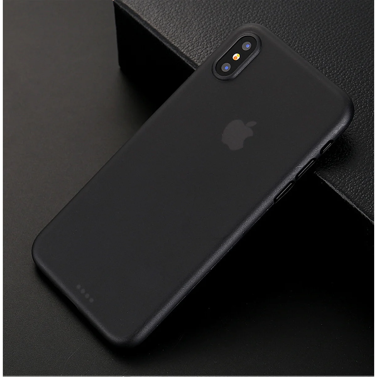 Ультратонкий чохол "Ultrathin 0.3mm" чорний для iPhone X / XS