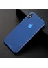 Ультратонкий чехол "Ultrathin 0.3mm" синий для iPhone X/XS
