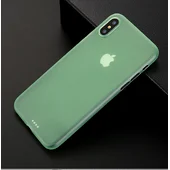 Ультратонкий чехол "Ultrathin 0.3mm" зеленый для iPhone X/XS