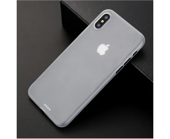 Ультратонкий чохол "Ultrathin 0.3mm" білий для iPhone X/XS