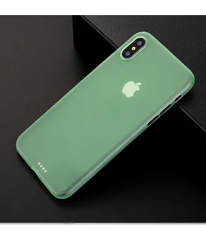 Ультратонкий чохол "Ultrathin 0.3mm" зелений для iPhone X/XS