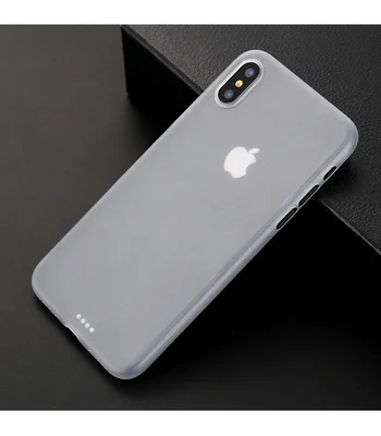 Ультратонкий чохол "Ultrathin 0.3mm" білий для iPhone X/XS