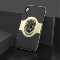 Противоударный чехол "iPaky" Feather золотой для iPhone X/XS