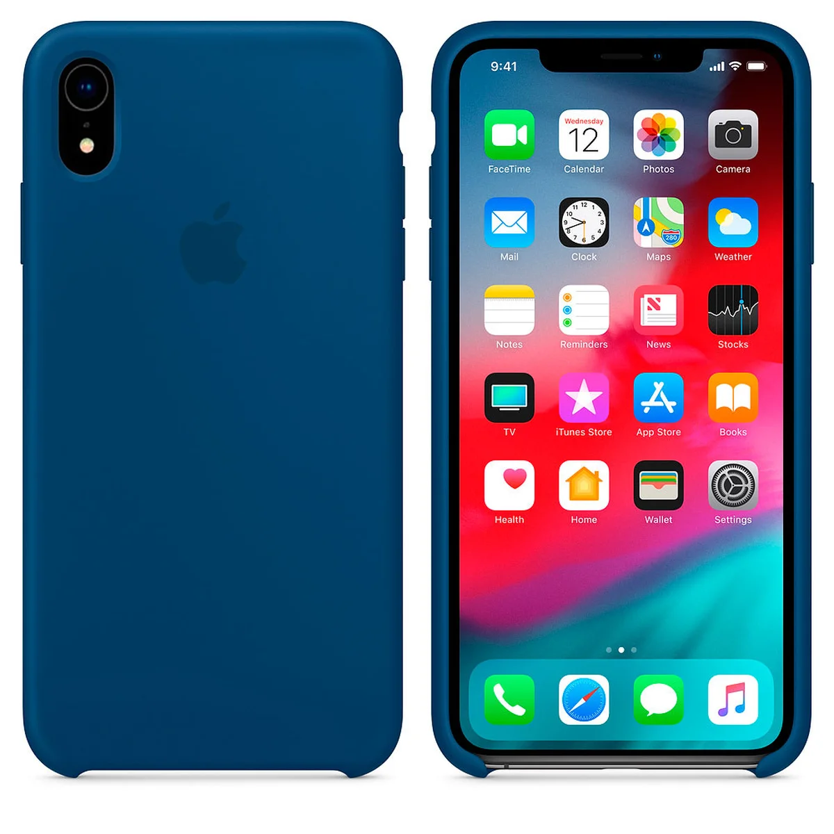 Чехол "Apple" Silicone Case для iPhone XR Blue Horizon (HC)