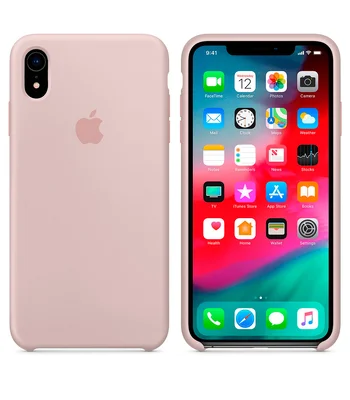 Чехол Silicone Case для iPhone XR Pink Sand (HC)