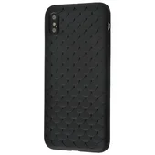 Силиконовый чехол "Scales" черный для iPhone X/XS