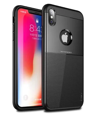 Противоударный чехол "iPaky" Shield черный для iPhone XS Max