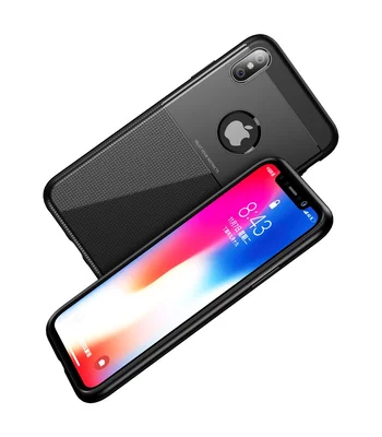 Противоударный чехол "iPaky" Shield черный для iPhone XS Max