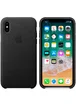 Кожаный чехол "Apple Leather Case" Black (HC) для iPhone X/XS