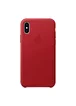 Кожаный чехол "Apple Leather Case" Red (HC) для iPhone X/XS