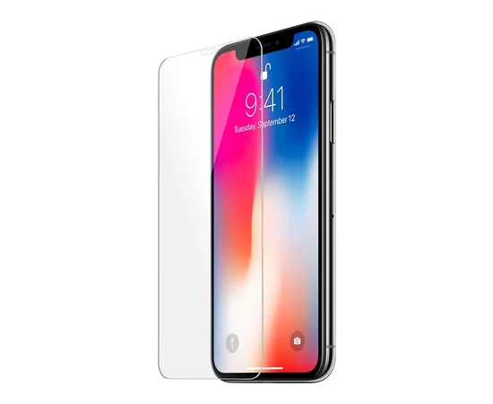 Переднее прозрачное стекло "Remax Plus" 0.3mm для iPhone X/XS