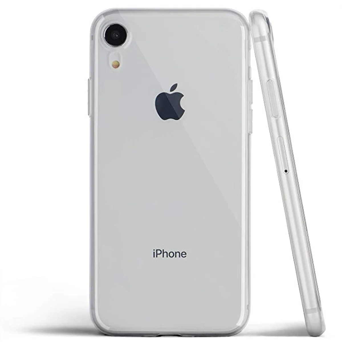 Силиконовый ультратонкий прозрачный чехол для iPhone XR