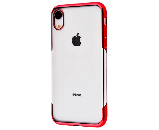 Силиконовый чехол "Shining" красный для iPhone XR