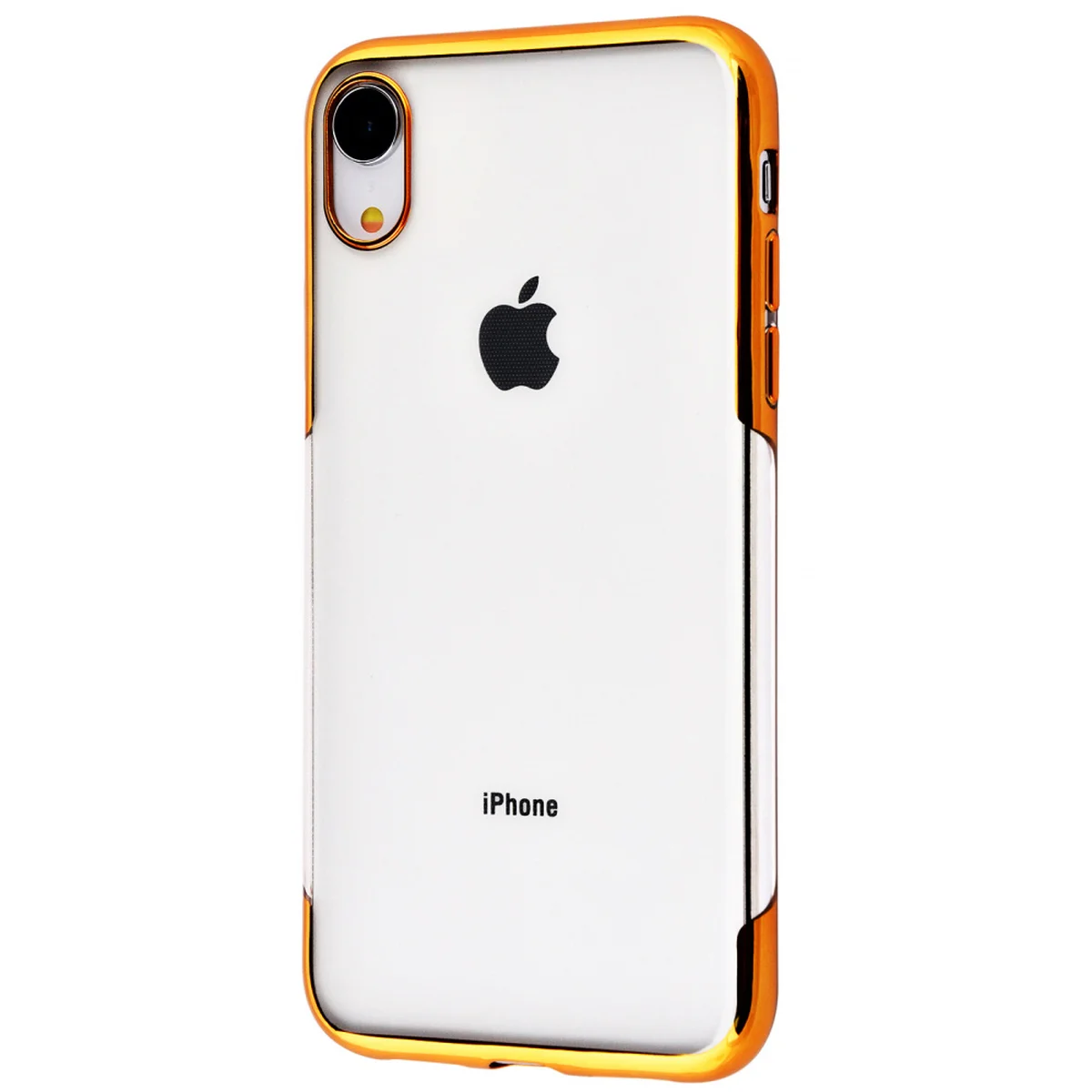 Силиконовый чехол "Shining" золотой для iPhone XR