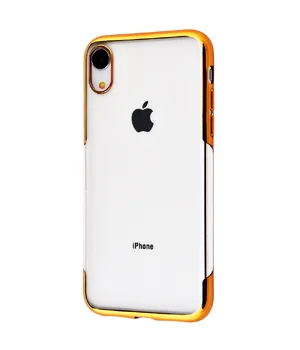 Силіконовий чохол "Shining" золотий для iPhone XR