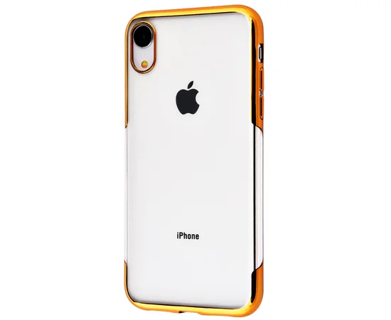 Силіконовий чохол "Shining" золотий для iPhone XR