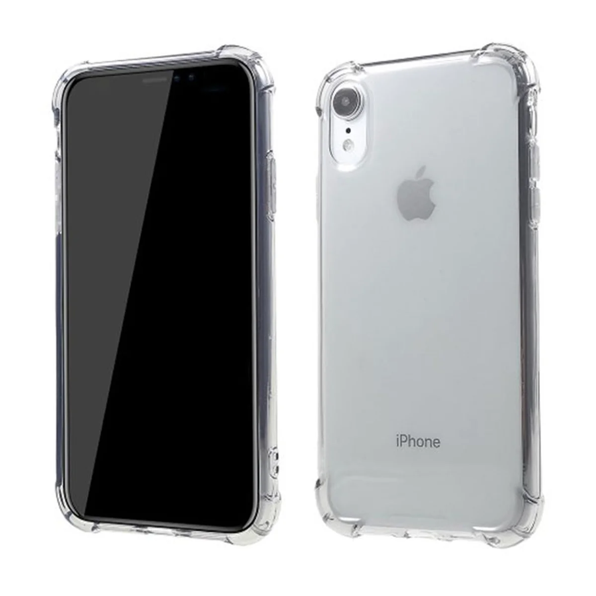 Силиконовый противоударный чехол "Shockproof" прозрачный для iPhone XR