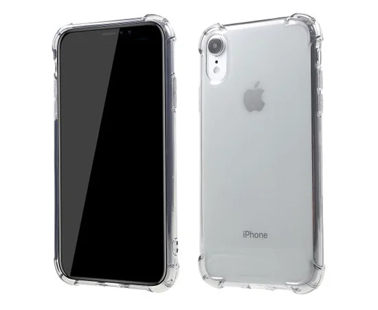 Силиконовый противоударный чехол "Shockproof" прозрачный для iPhone XR