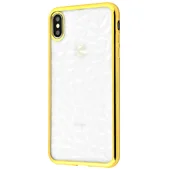 Силиконовый чехол "Gelin" золотой для iPhone XS Max