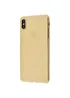 Силиконовый чехол "Baseus" Simplicity золотой для iPhone XS Max