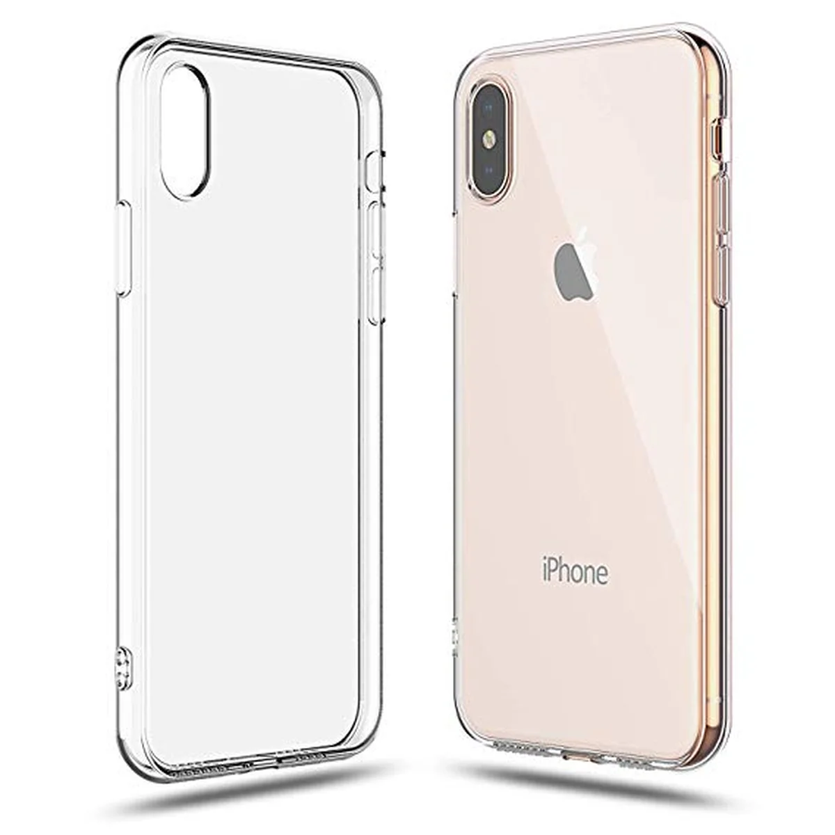 Силиконовый прозрачный чехол 0.8mm для iPhone XS Max