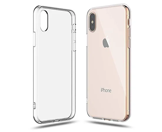 Силіконовий прозорий чохол 0.8mm для iPhone XS Max