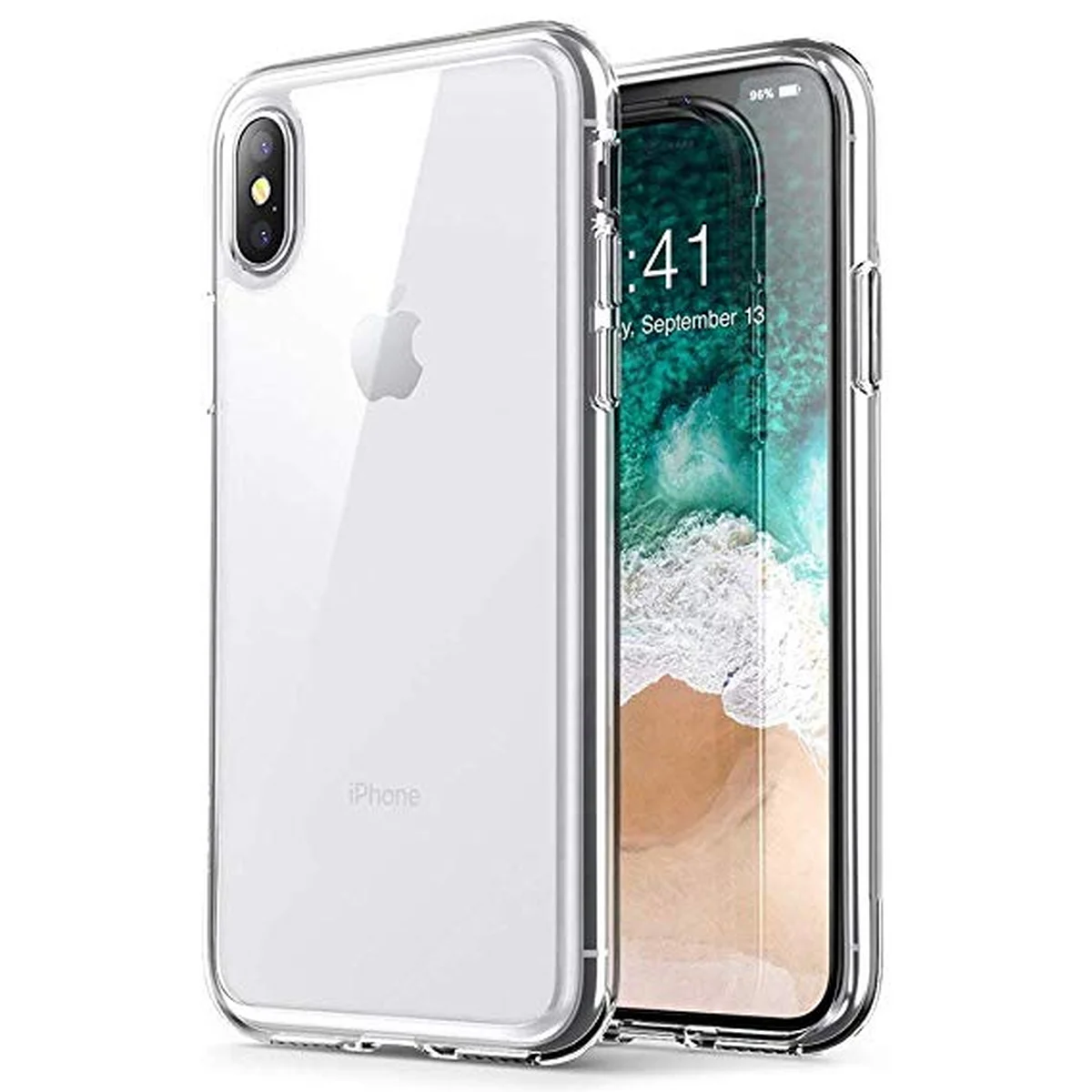 Силиконовый прозрачный чехол 0.8mm для iPhone XS Max