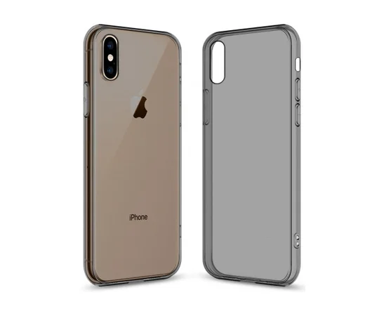 Силиконовый тонированный чехол 0.8mm для iPhone XS Max