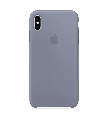 Чехол "Apple" Silicone Case для iPhone XS Max Lavender Gray (HC)