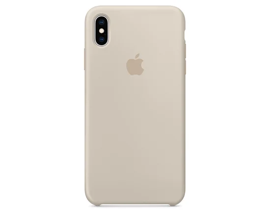 Чехол "Apple" Silicone Case для iPhone XS Max Stone (HC)