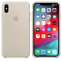 Чохол Apple Silicone Case для iPhone XS Max Stone (HC)