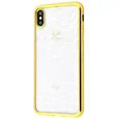 Силиконовый чехол "Gelin" золотой для iPhone XS Max