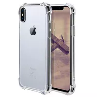 Силіконовий протиударний чохол "Shockproof" прозорий для iPhone XS Max