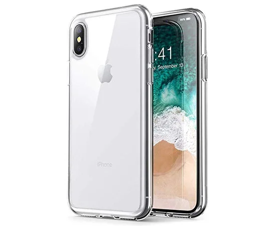 Силіконовий прозорий чохол 0.8mm для iPhone XS Max